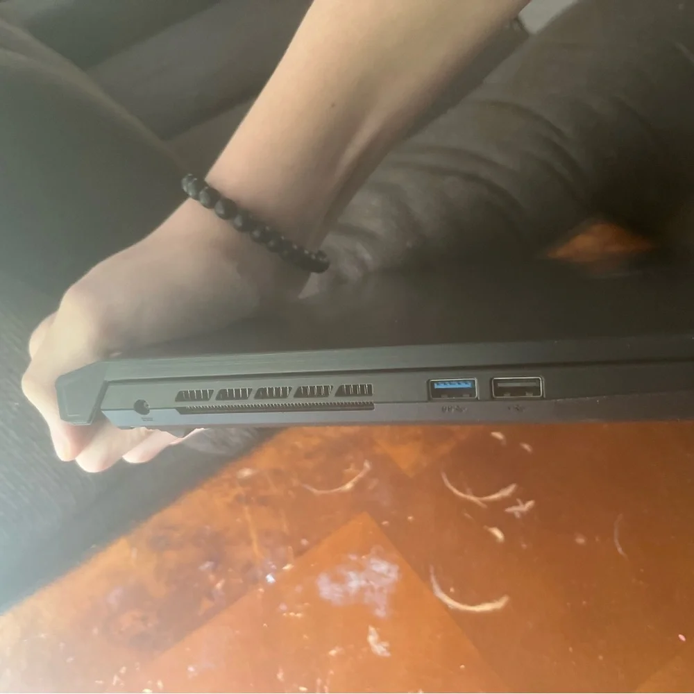 MSI Black Gaming Laptop with Sleek Design